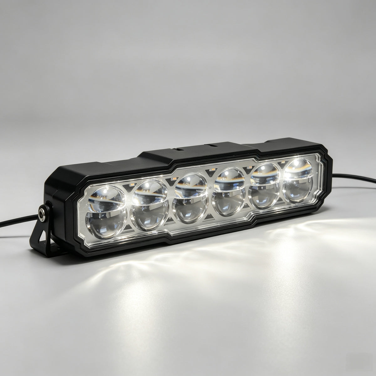 6-Lens LED Driving Light | 110W High Beam 80W Low Beam Dual Color