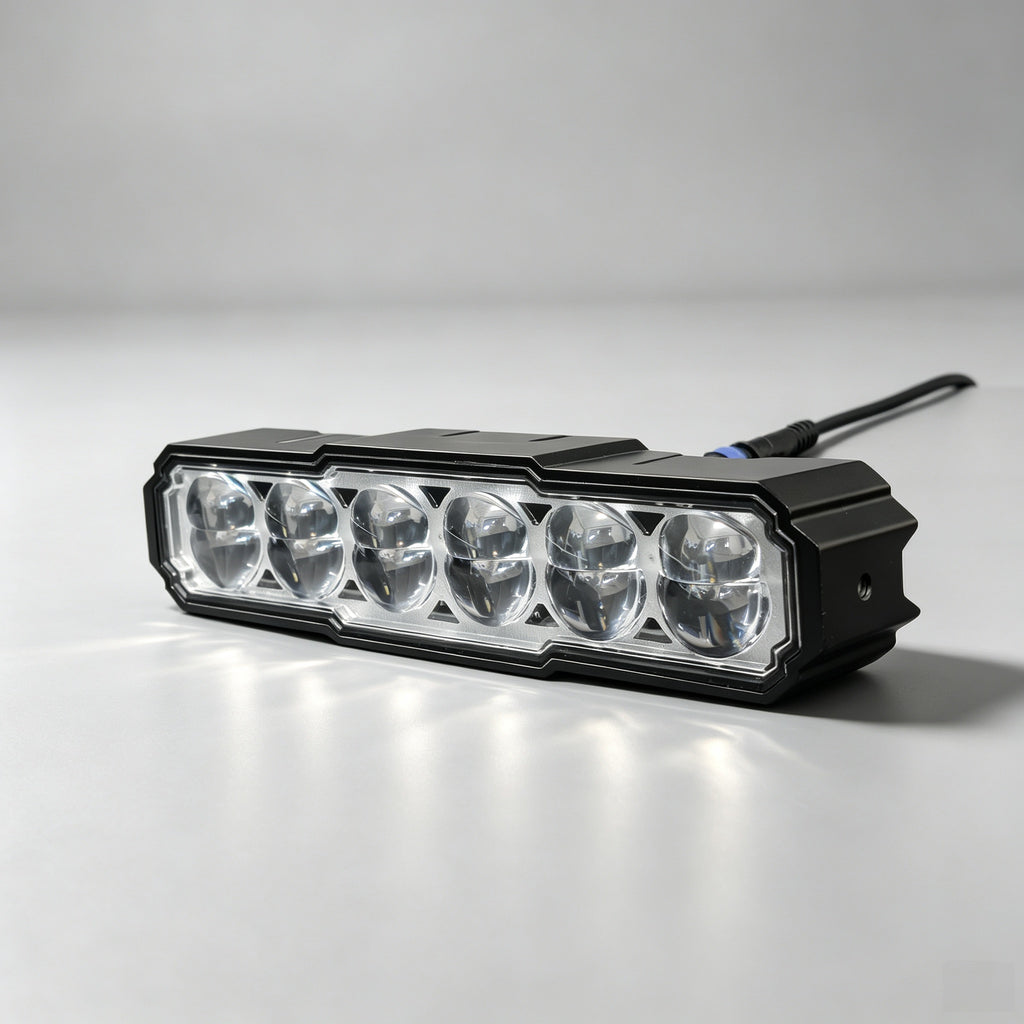 6-Lens LED Driving Light | 110W High Beam 80W Low Beam Dual Color