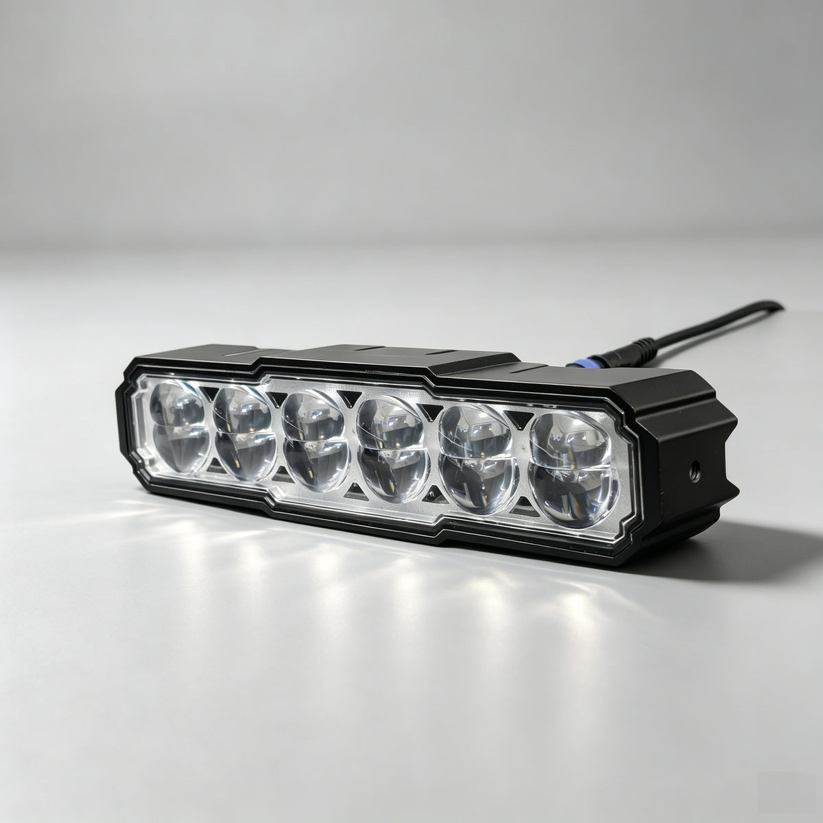 6-Lens LED Driving Light | 110W High Beam 80W Low Beam Dual Color