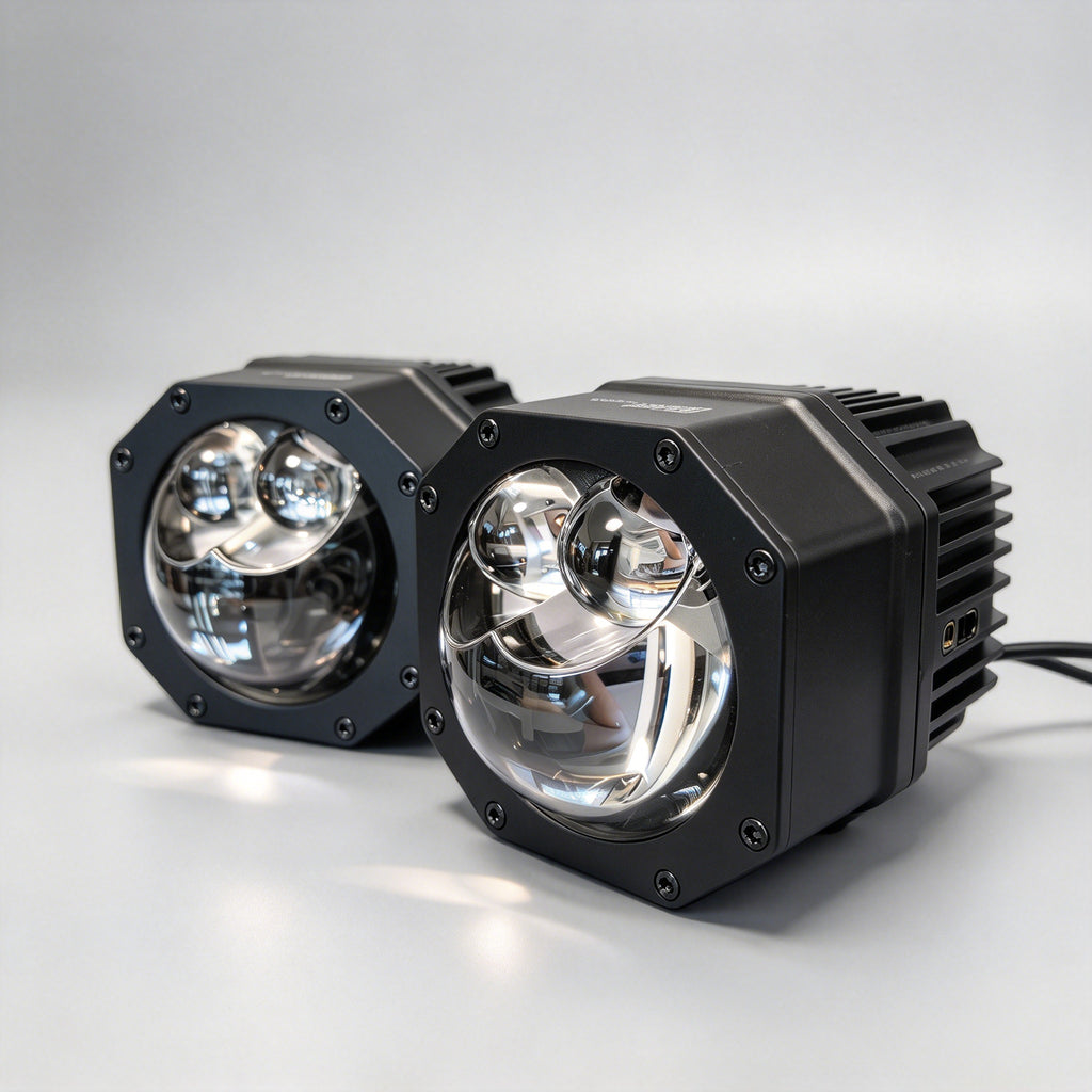 Brave Warrior Pro 65W Bi-LED Projector Auxiliary Light | Solid-State Heat Dissipation