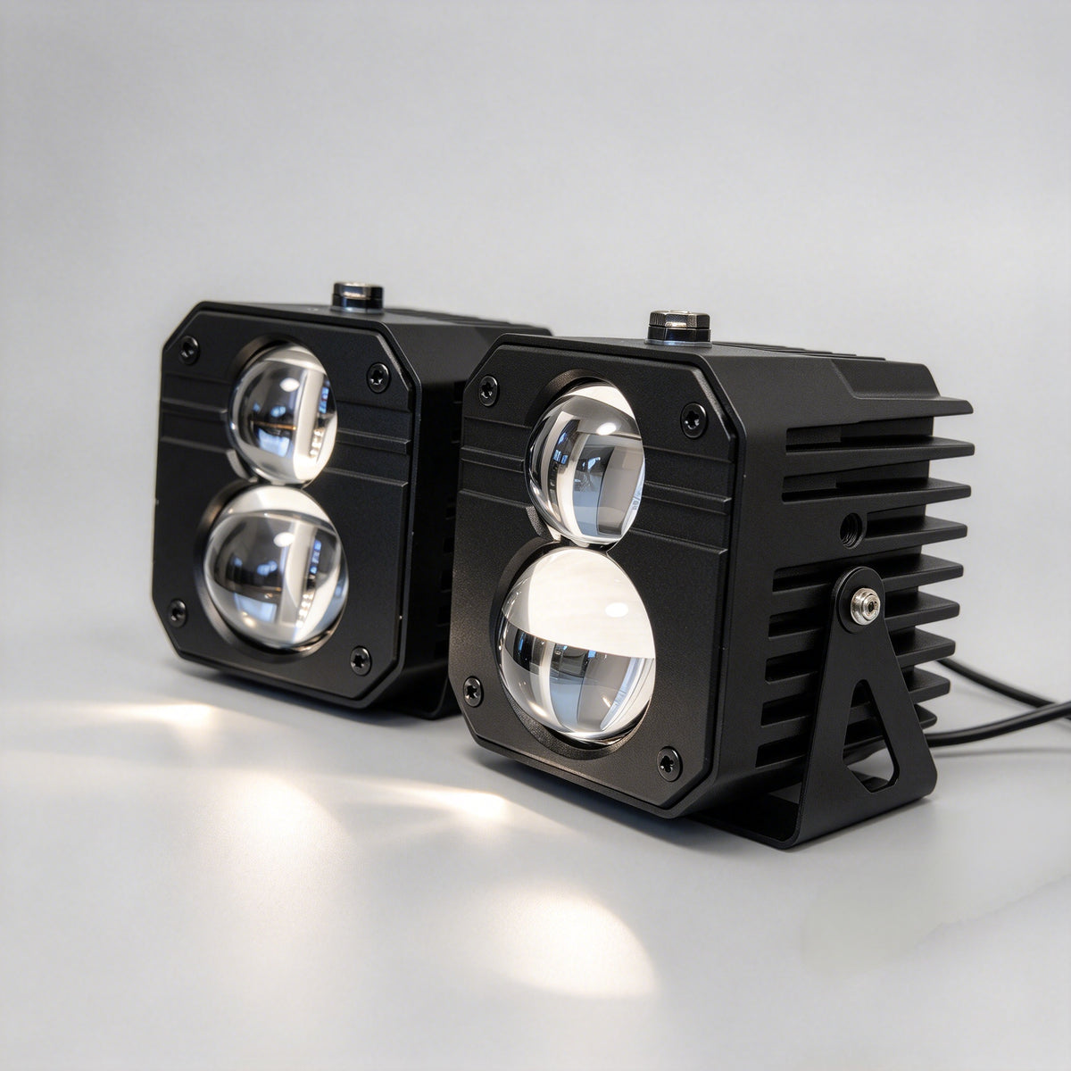 Thunder Laser Projector 52W/47W Dual-Color | Amber Low Beam & Matrix White High Beam
