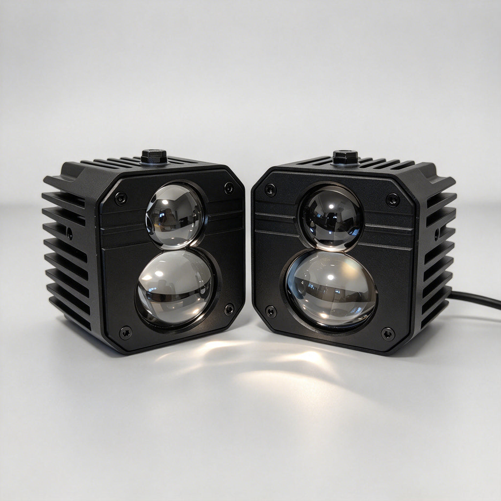 Thunder Laser Projector 52W/47W Dual-Color | Amber Low Beam & Matrix White High Beam