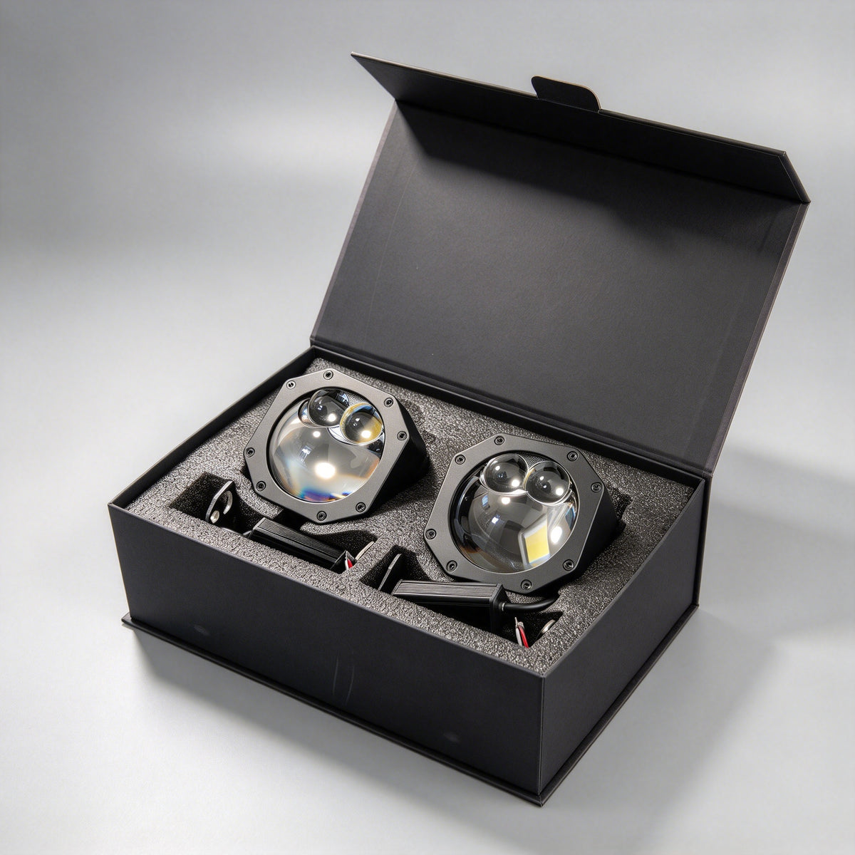 Brave Warrior Pro 65W Bi-LED Projector Auxiliary Light | Solid-State Heat Dissipation