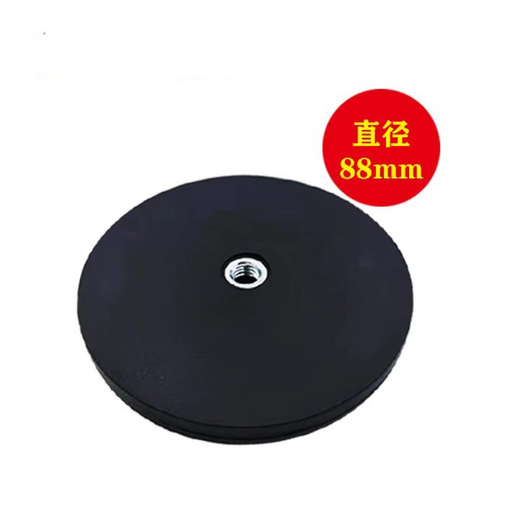 Magnetic Mount Base for LED Auxiliary Lights Rubber-Coated -1pcs