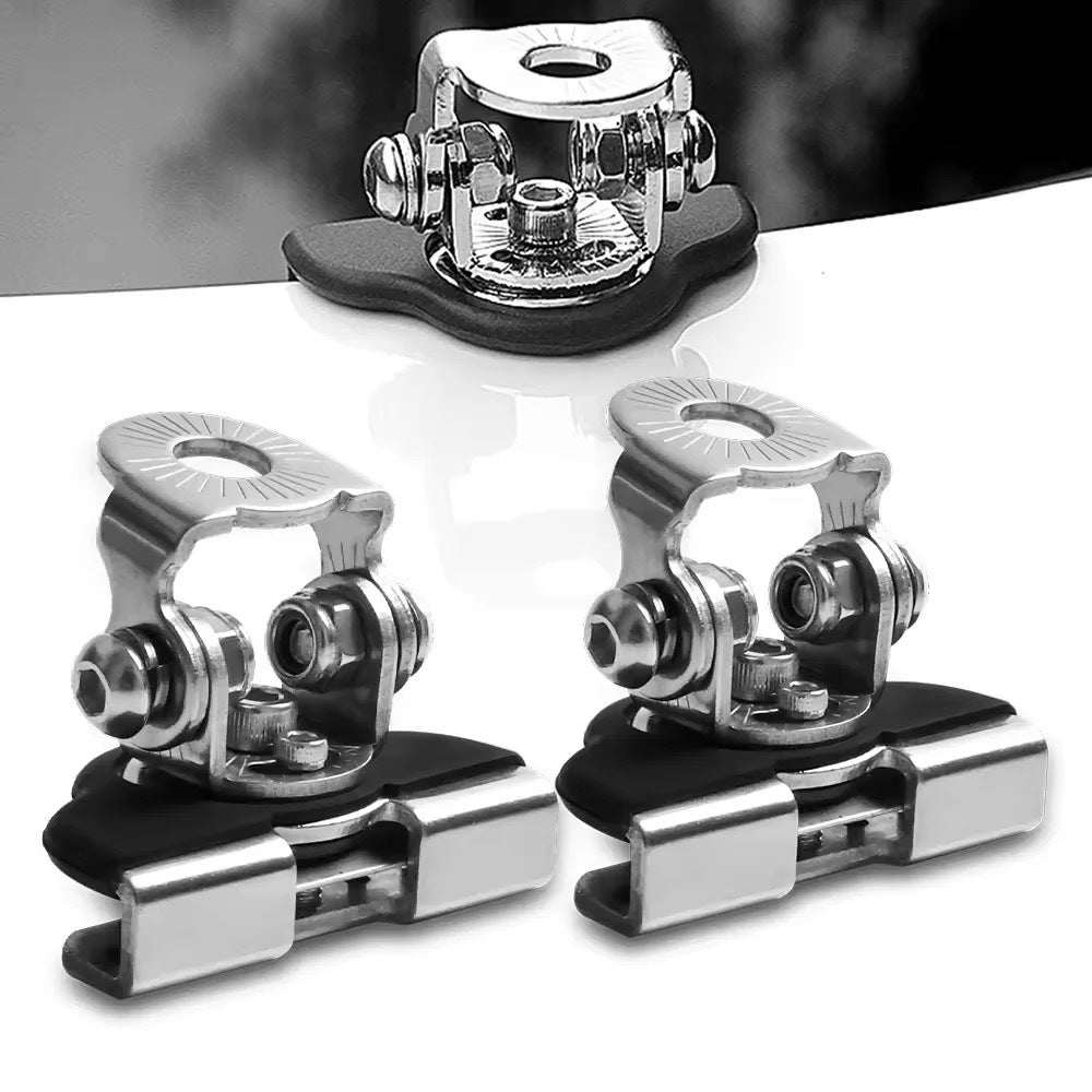 No-Drill Hood Edge Clamp Mount -1pcs
