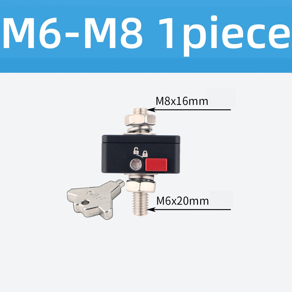 Anti-Theft Quick-Release Bracket with Key-1pcs
