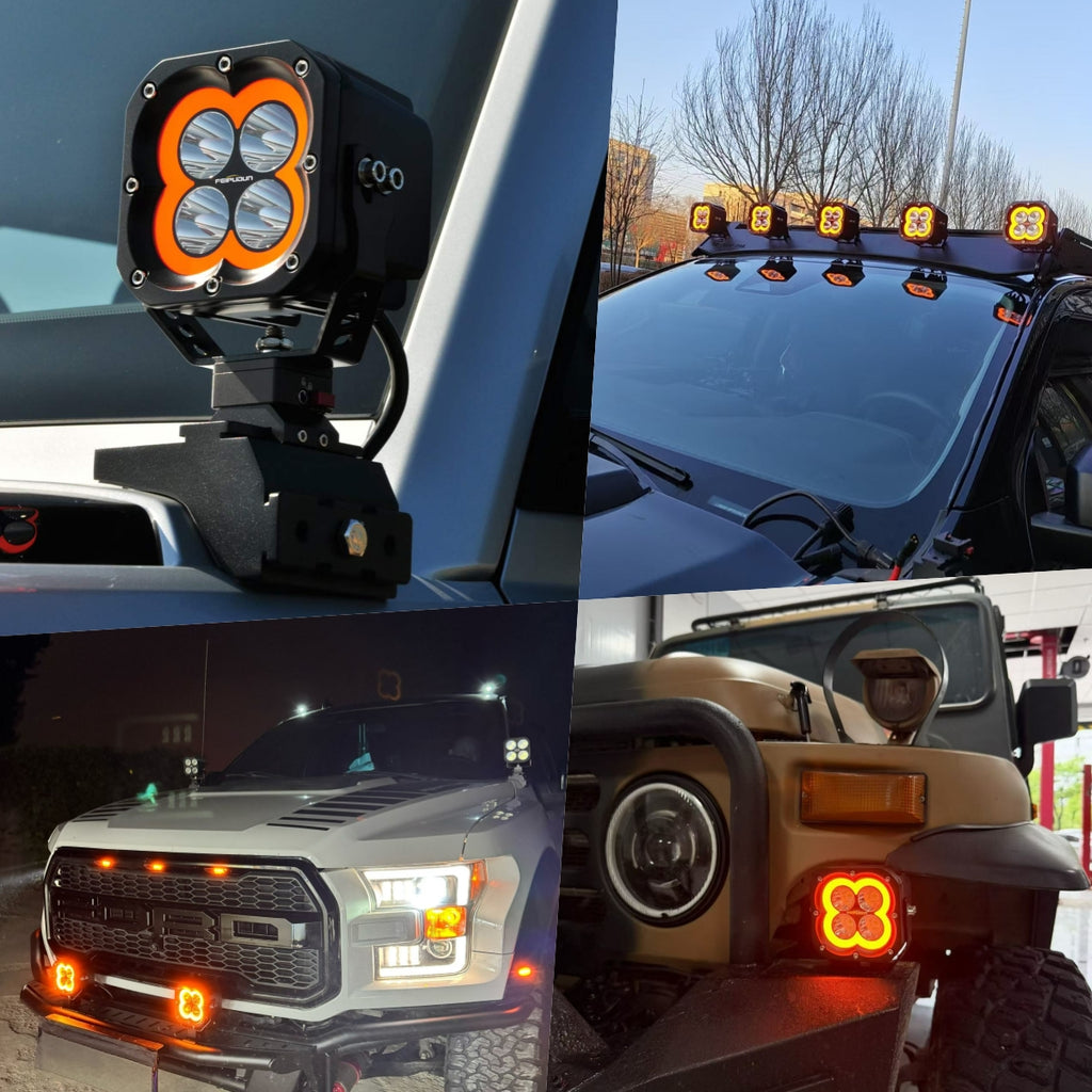 S4 4 Inch 440W Led Auxiliary Driving Light | IP68