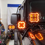 CT2 80W Side Led Light | Amber Halo DRL