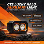 CT2 80W Side Led Light | Amber Halo DRL