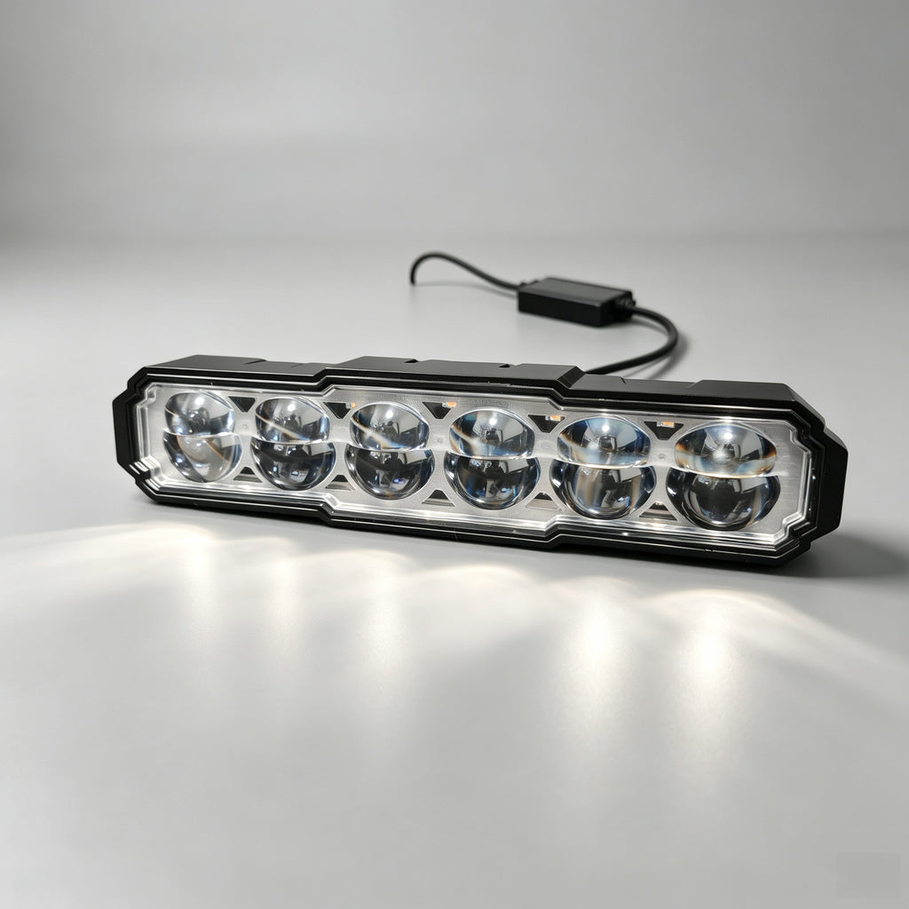6-Lens LED Driving Light | 110W High Beam 80W Low Beam Dual Color