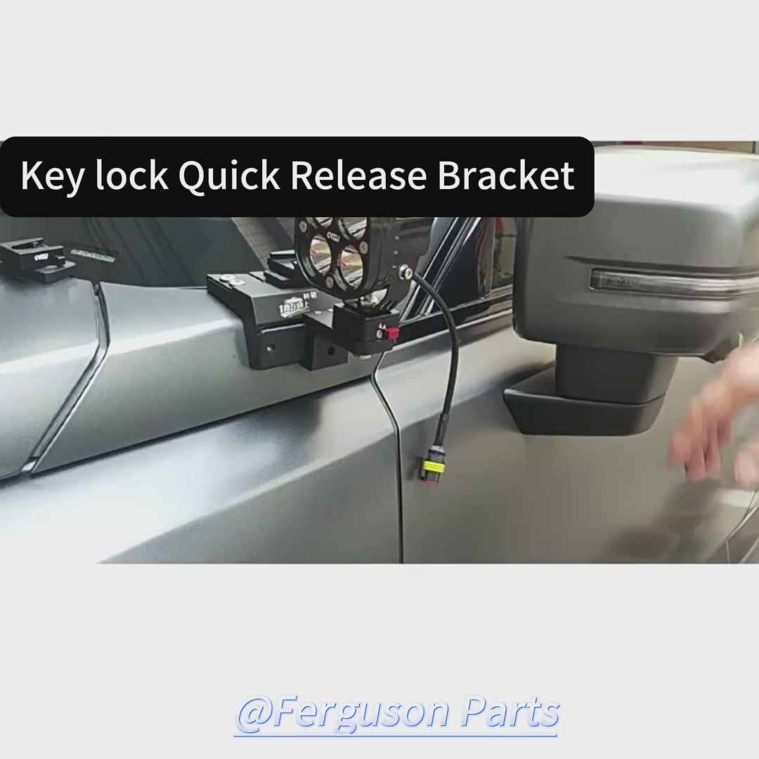 Anti-Theft Quick-Release Bracket with Key-1pcs